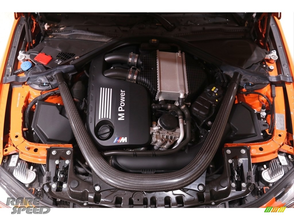 2020 M4 Coupe - BMW Individual Fire Orange / Black photo #22