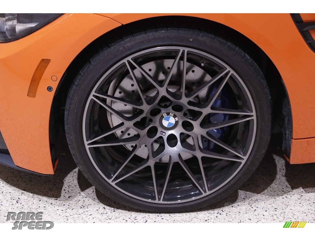 2020 M4 Coupe - BMW Individual Fire Orange / Black photo #23