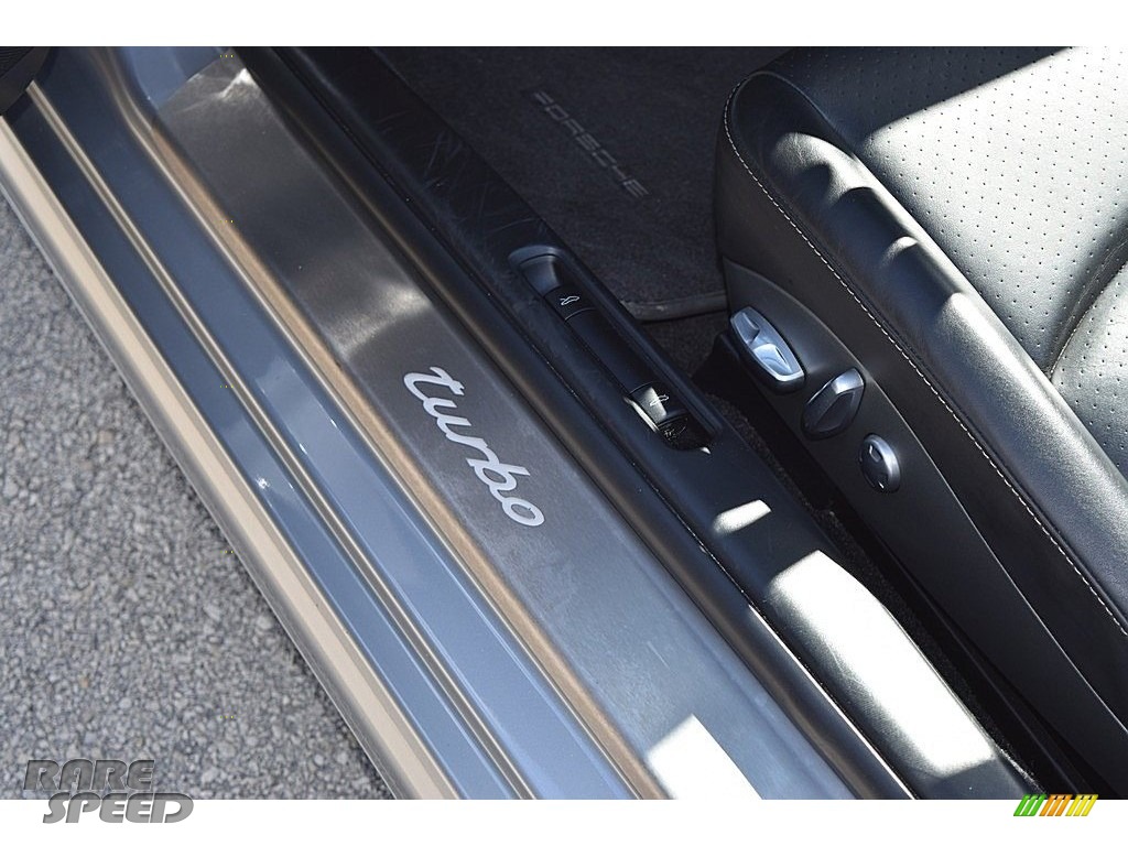 2008 911 Turbo Cabriolet - Arctic Silver Metallic / Black photo #23