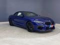BMW M8 Competition Convertible Marina Bay Blue Metallic photo #28