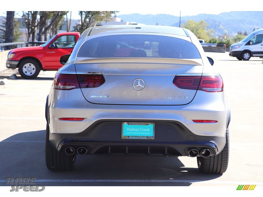 2022 GLC AMG 43 4Matic Coupe - Mojave Silver Metallic / Saddle Brown photo #6