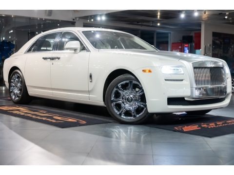 English White 2013 Rolls-Royce Ghost 