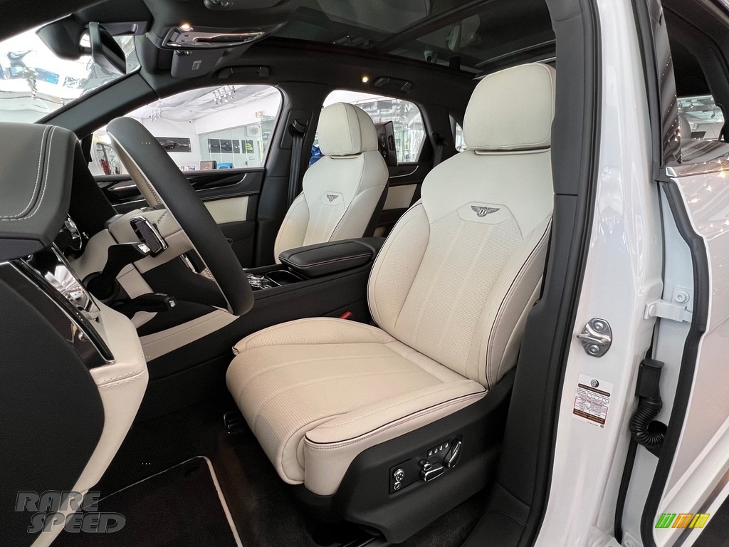 2022 Bentayga V8 - Ghost White Pearlescent by Mulliner / Linen photo #7