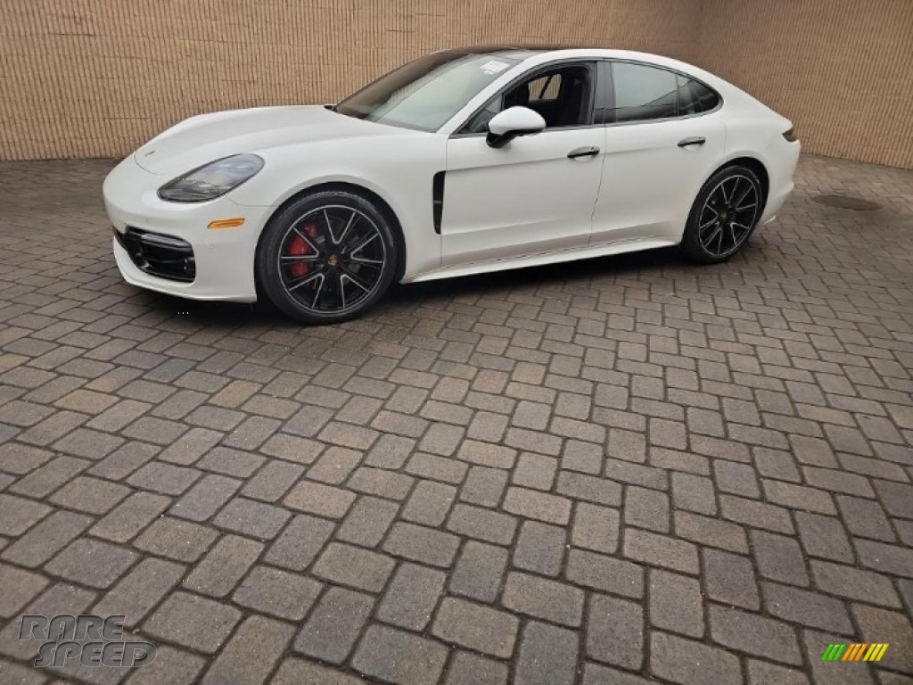 White / Black/Bordeaux Red Porsche Panamera GTS