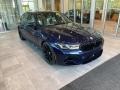 BMW M5 Sedan Tanzanite Blue II Metallic photo #1