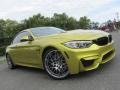BMW M4 Convertible Austin Yellow Metallic photo #1