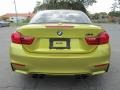 BMW M4 Convertible Austin Yellow Metallic photo #9