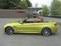 BMW M4 Convertible Austin Yellow Metallic photo #12