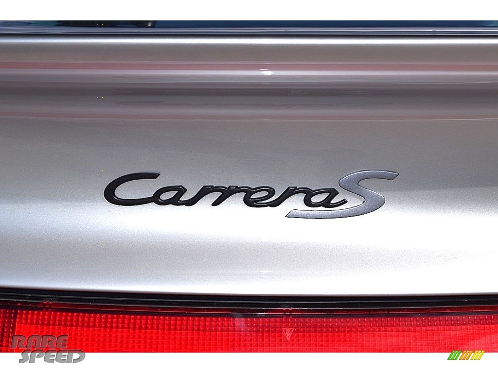 1998 911 Carrera S Coupe - Arctic Silver Metallic / Black photo #18