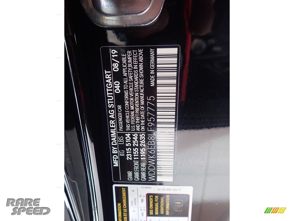 2020 C AMG 43 4Matic Cabriolet - Black / Black photo #27