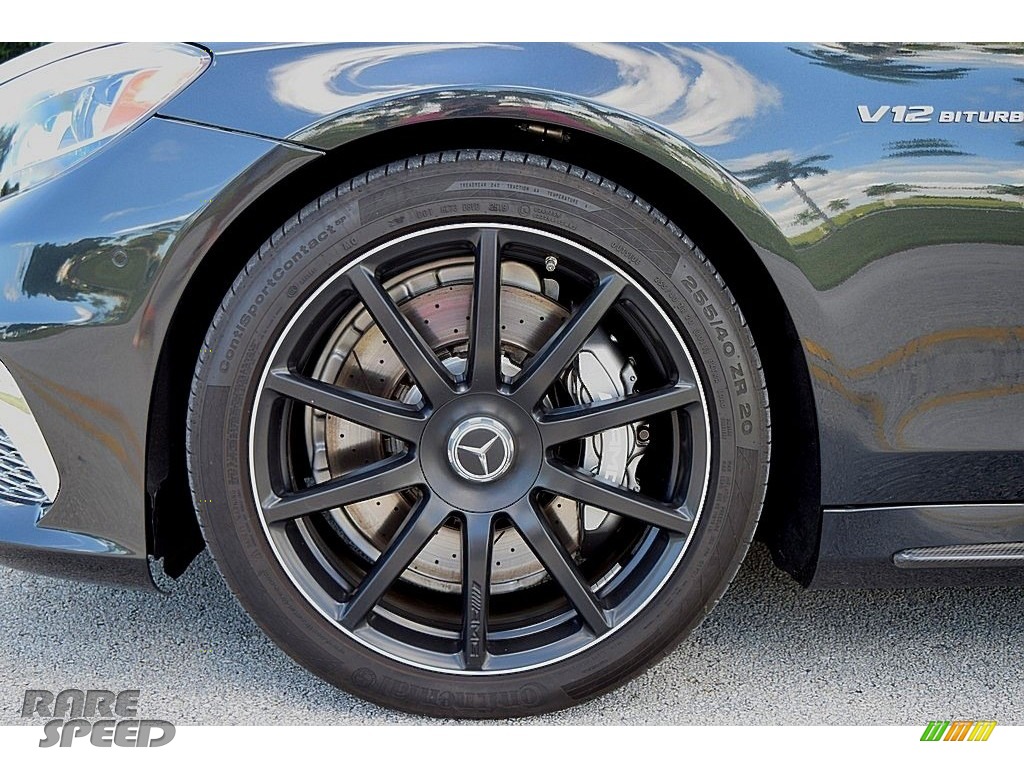 2017 S 65 AMG Sedan - Magnetite Black Metallic / Black photo #15