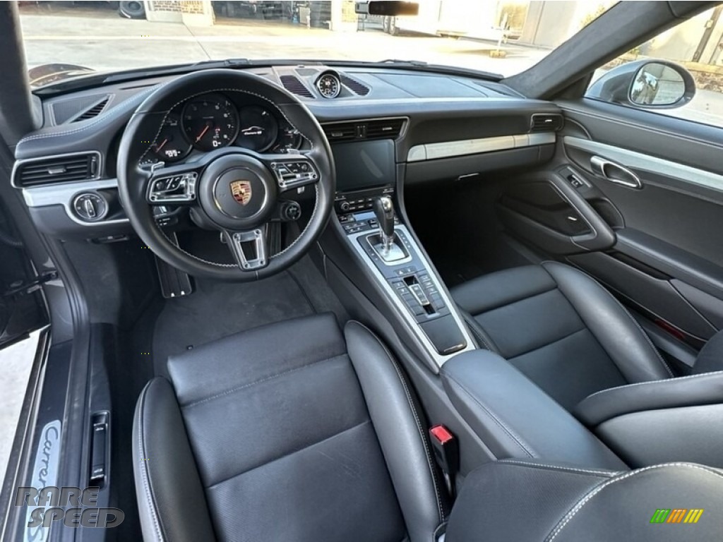 2019 911 Carrera 4S Coupe - Agate Grey Metallic / Black photo #4