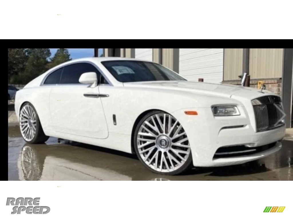 English White / Creme Light Rolls-Royce Wraith 