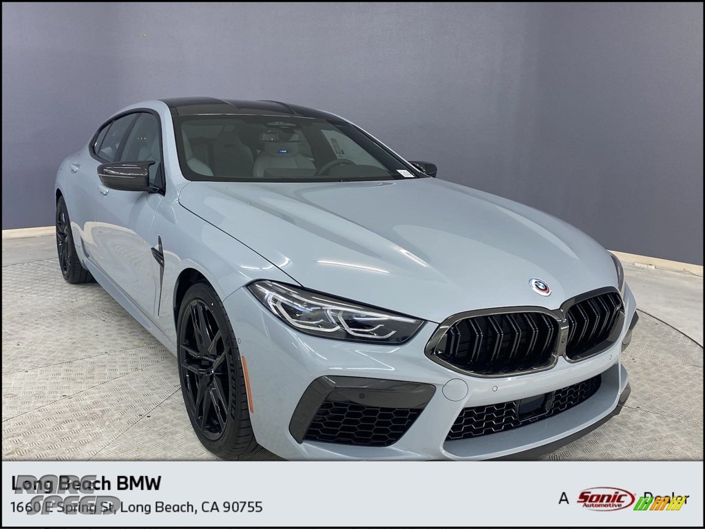 Brooklyn Gray Metallic / Silverstone BMW M8 Competition Gran Coupe