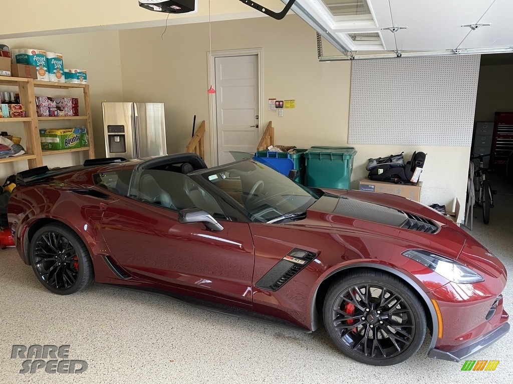 2018 Corvette Z06 Coupe - Long Beach Red Metallic Tintcoat / Jet Black photo #23