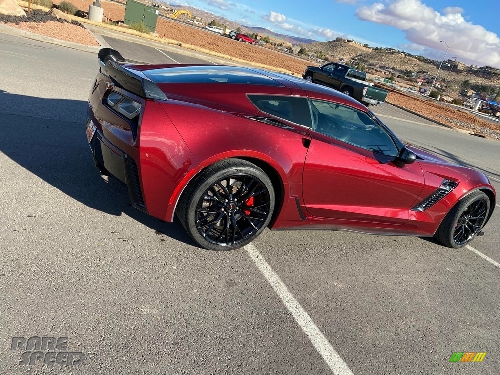 2018 Corvette Z06 Coupe - Long Beach Red Metallic Tintcoat / Jet Black photo #26