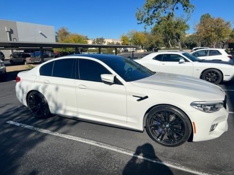 Alpine White 2019 BMW M5 Sedan
