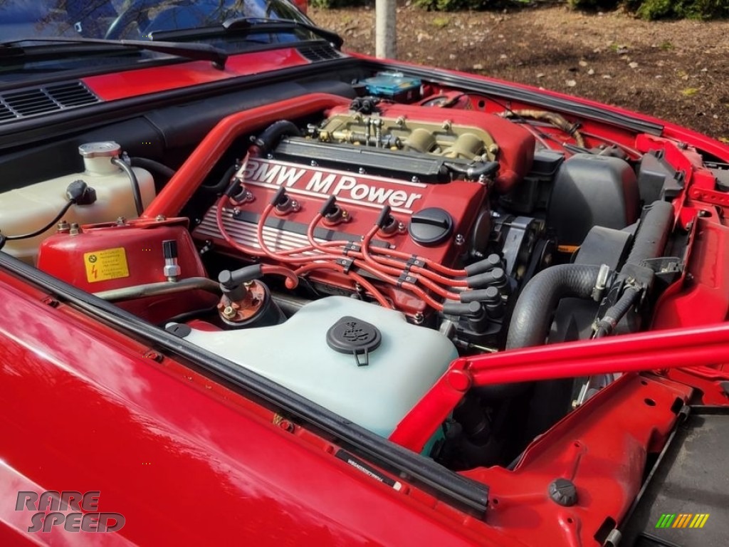 1989 M3 Coupe - Brilliant Red / Tan photo #18