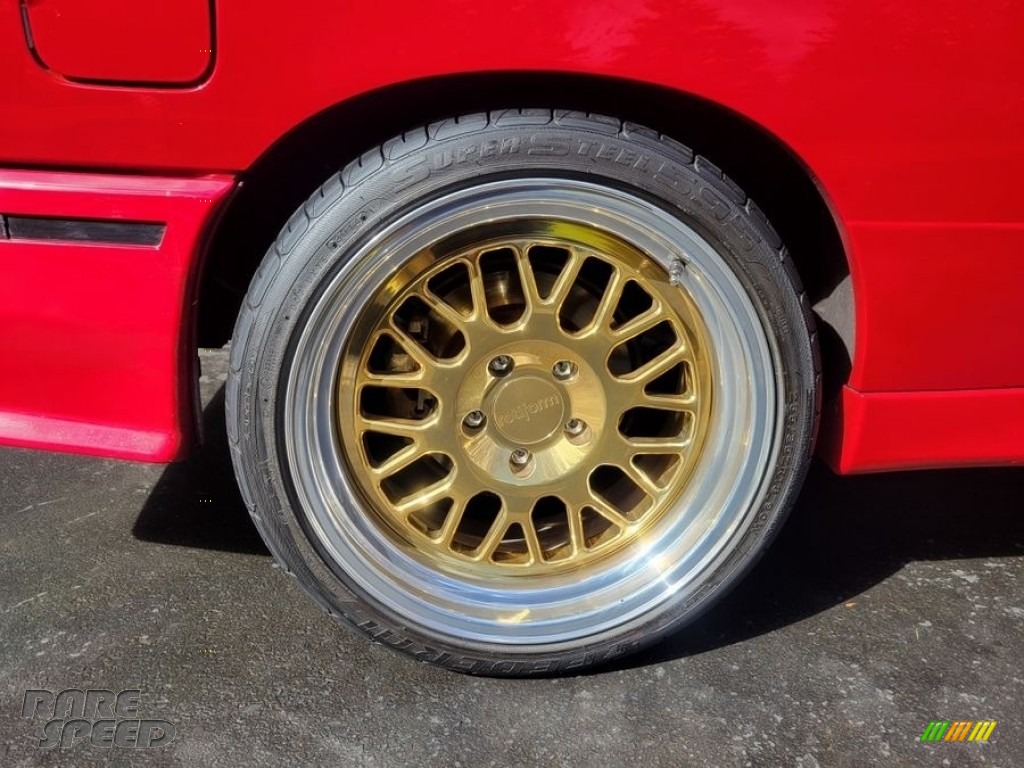 1989 M3 Coupe - Brilliant Red / Tan photo #33
