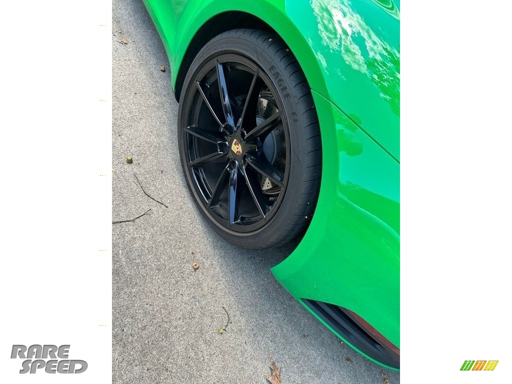 2023 911 Carrera Coupe - Python Green / Black photo #9