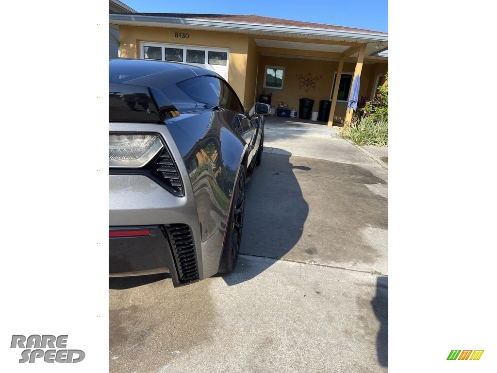 2015 Corvette Z06 Coupe - Shark Gray Metallic / Jet Black photo #9