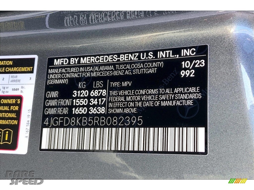 2024 GLE 63 S AMG 4Matic Coupe - Selenite Gray Metallic / Black photo #10