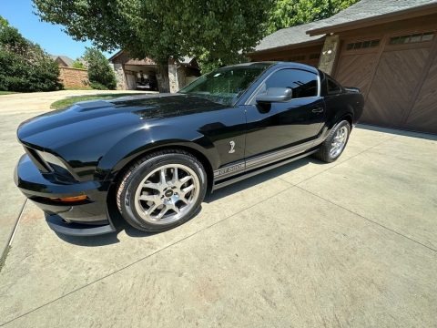 Black 2007 Ford Mustang Shelby GT500 Coupe