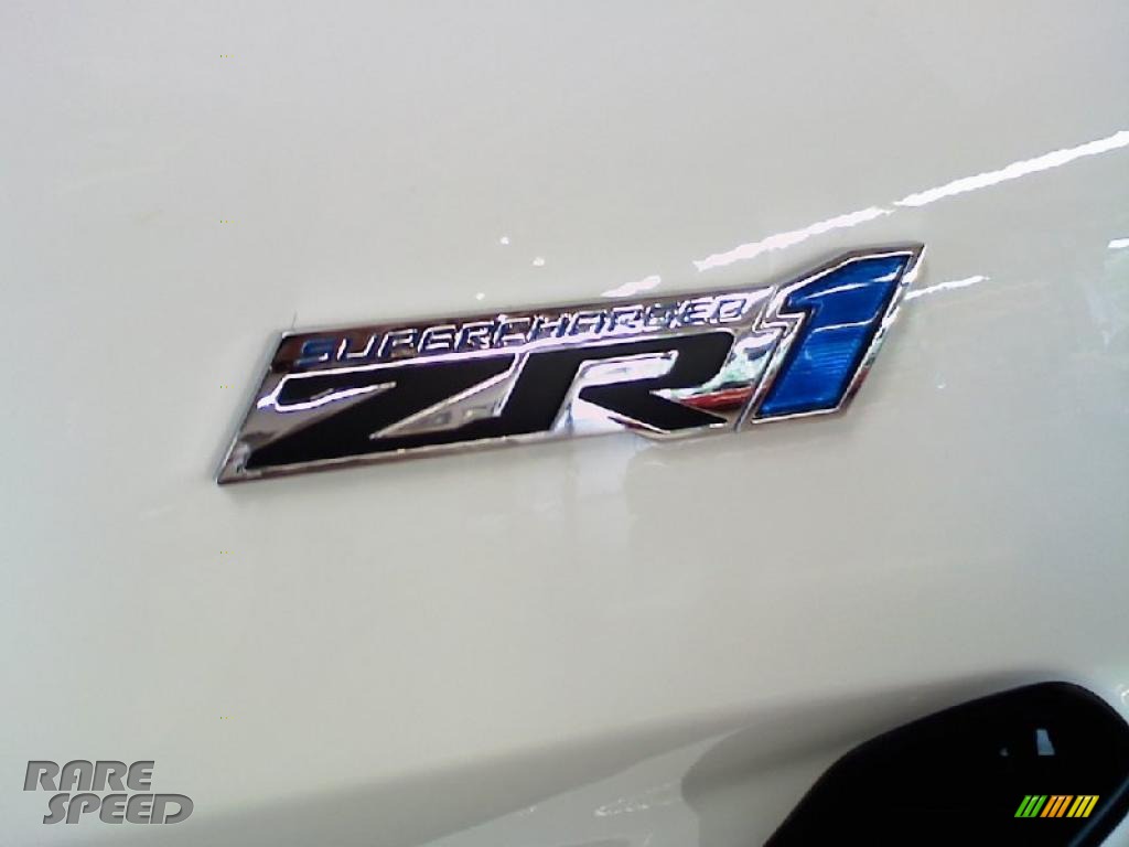 2010 Corvette ZR1 - Arctic White / Ebony Black photo #15