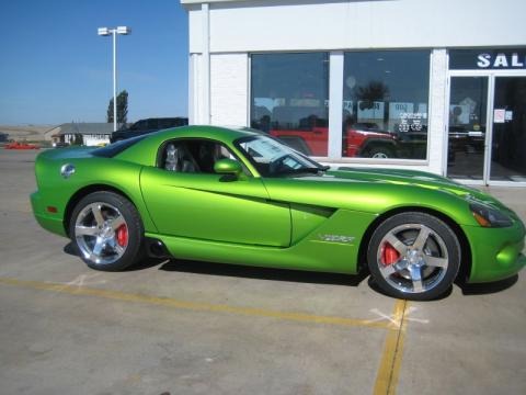 Viper Snakeskin Green Pearl 2010 Dodge Viper SRT10 Coupe Viper Snakeskin Green Pearl 2010 Dodge Viper SRT10 Coupe