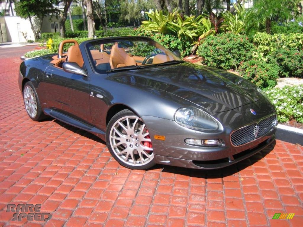 ... Palladio (Metallic Gray) / Cuoio (Saddle) Maserati GranSport Spyder