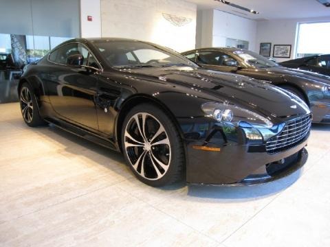 Aston Martin V12 Vanquish Black. 2011 Aston Martin V12 Vantage