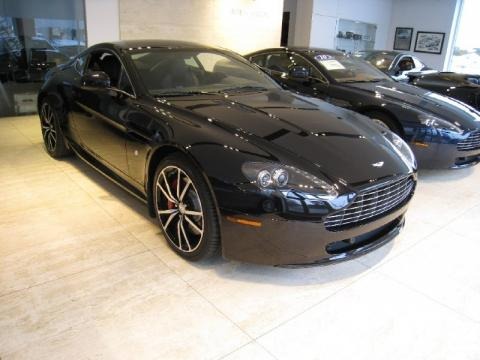 Onyx Black 2011 Aston Martin V8 Vantage N420 Coupe