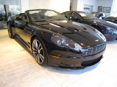 Nero Black 2011 Aston Martin DBS Volante