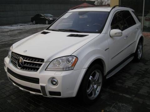 Alabaster White 2007 Mercedes-Benz ML 63 AMG 4Matic Alabaster White 2007 Mercedes-Benz ML 63 AMG 4Matic