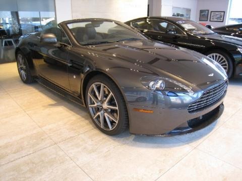Quantum Silver 2011 Aston Martin V8 Vantage S Roadster