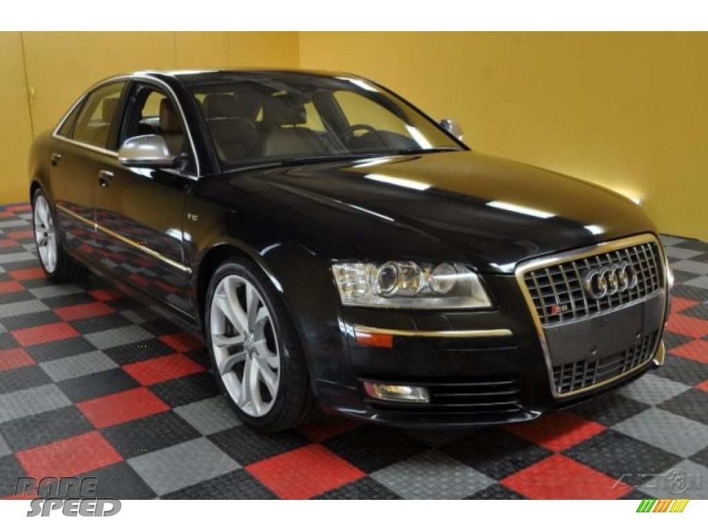 Phantom Black Pearl Effect / Amaretto/Black Valcona Leather Audi S8 5.2 quattro Phantom Black Pearl Effect / Amaretto/Black Valcona Leather Audi S8 5.2 quattro