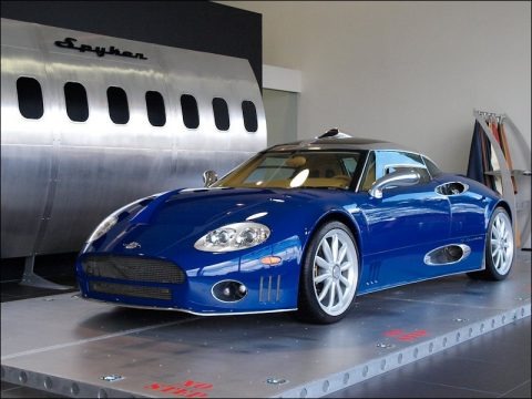 Pacific Blue 2009 Spyker C8 Laviolette SWB Pacific Blue 2009 Spyker C8 Laviolette SWB