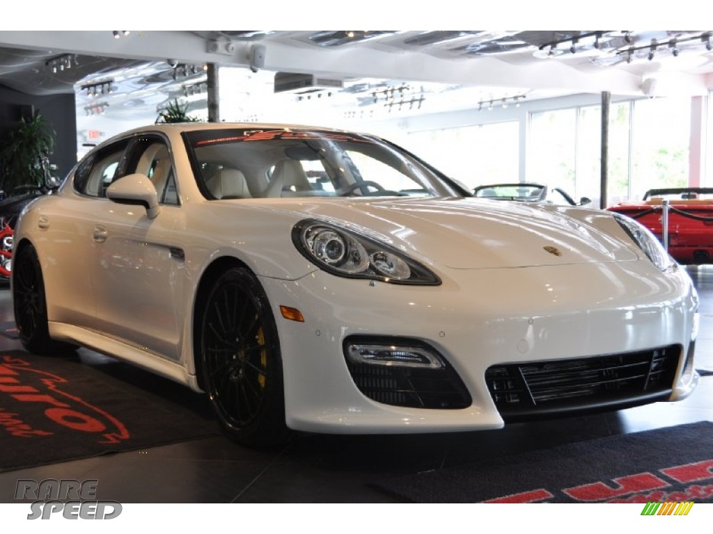 2011 Porsche Panamera Turbo In Carrara White Photo 9