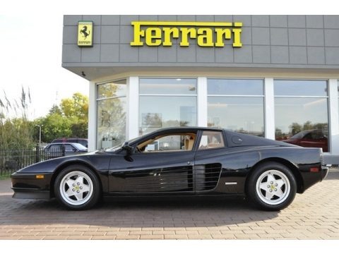 Black 1990 Ferrari Testarossa 
