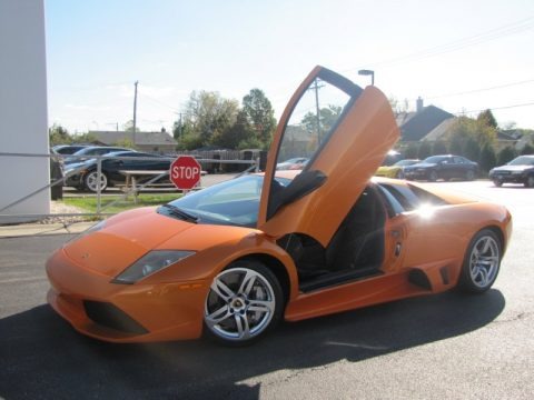 Arancio Atlas (Pearl Orange) 2008 Lamborghini Murcielago LP640 Coupe