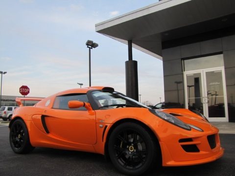 Chrome Orange 2011 Lotus Exige S 260 Sport