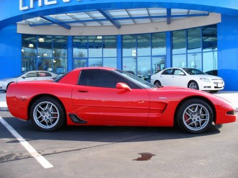 Torch Red 2001 Chevrolet Corvette Z06