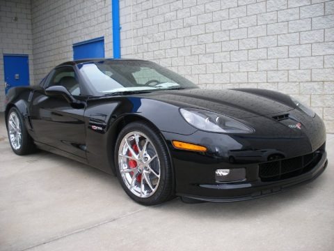 Black 2010 Chevrolet Corvette Z06