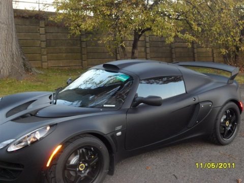 Matte Black 2011 Lotus Exige S 260 Final Edition