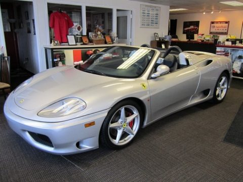 Grigio Alloy (Silver) 2003 Ferrari 360 Spider F1 Grigio Alloy (Silver) 2003 Ferrari 360 Spider F1