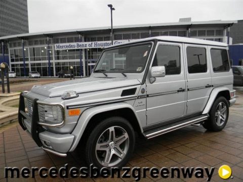 Brilliant Silver Metallic 2005 Mercedes-Benz G 55 AMG