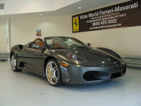 Grigio Silverstone (Dark Grey Metallic) 2009 Ferrari F430 Spider F1 Grigio Silverstone (Dark Grey Metallic) 2009 Ferrari F430 Spider F1