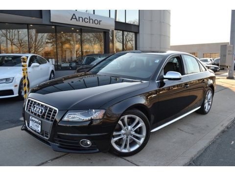 Brilliant Black 2011 Audi S4 3.0 quattro Sedan