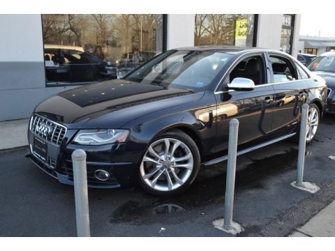 Deep Sea Blue Pearl Effect 2010 Audi S4 3.0 quattro Sedan