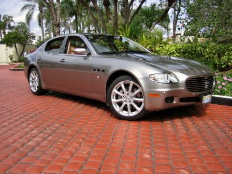 Grigio Nuvolari Metallic (Gray Beige) 2006 Maserati Quattroporte Grigio Nuvolari Metallic (Gray Beige) 2006 Maserati Quattroporte
